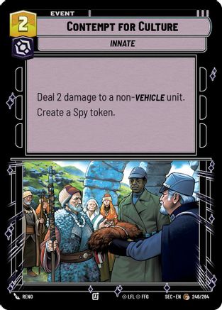 Contempt for Culture (246/264) (246/264) [Secrets of Power]