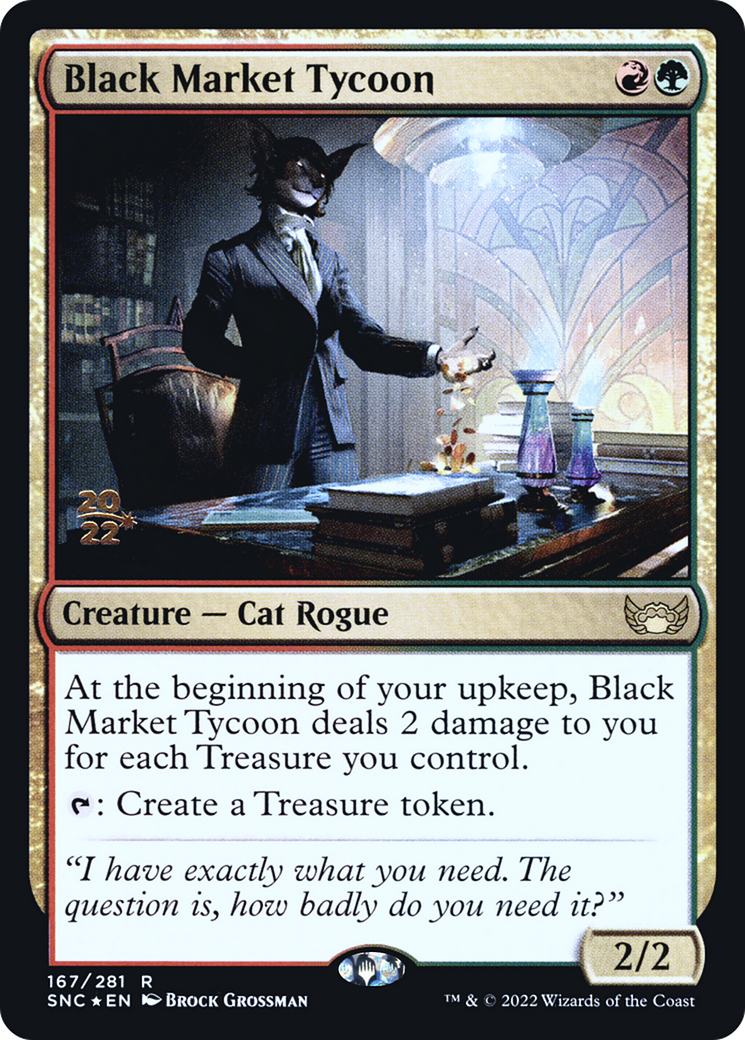 Black Market Tycoon [Streets of New Capenna Prerelease Promos]