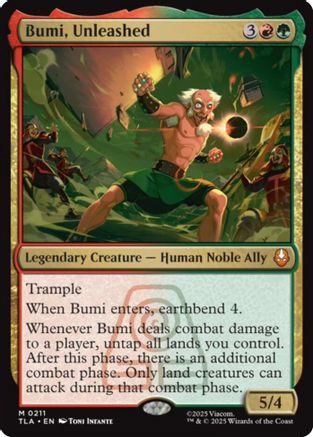 Bumi, Unleashed [Avatar: The Last Airbender]