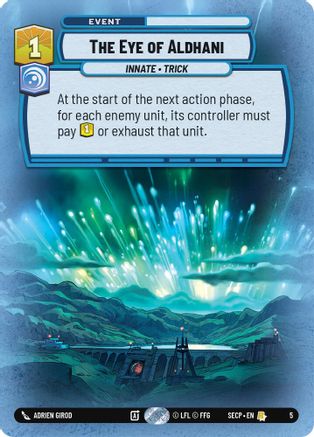 The Eye of Aldhani (5) [Secrets of Power: Weekly Play]