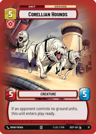 Corellian Hounds (15) [Secrets of Power: Weekly Play]