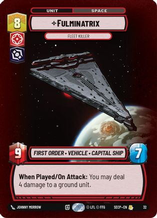 Fulminatrix - Fleet Killer (Foil) (32) [Secrets of Power: Weekly Play]