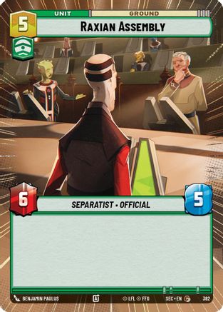 Raxian Assembly (382) (Hyperspace) (382) [Secrets of Power]