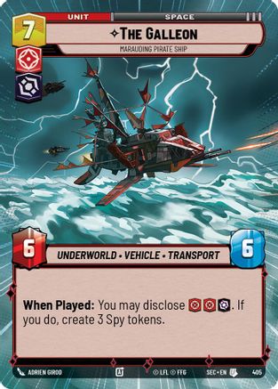 The Galleon - Marauding Pirate Ship (Hyperspace) (405) (405) [Secrets of Power]