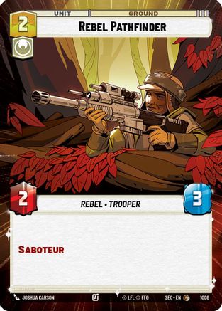 Rebel Pathfinder (1006) (Hyperspace Foil) (1006) [Secrets of Power]