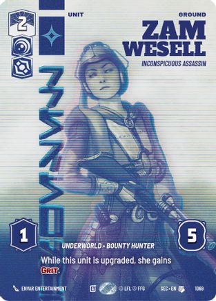 Zam Wesell - Inconspicuous Assassin (Prestige) (1069) (1069) [Secrets of Power]