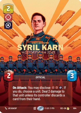 Syril Karn - Where Is He? (Prestige Foil) (1094) (1094) [Secrets of Power]