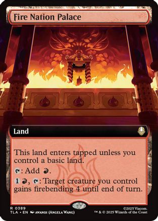 Fire Nation Palace (Extended Art) [Avatar: The Last Airbender]