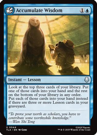 Accumulate Wisdom [Avatar: The Last Airbender]