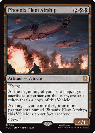 Phoenix Fleet Airship [Avatar: The Last Airbender]