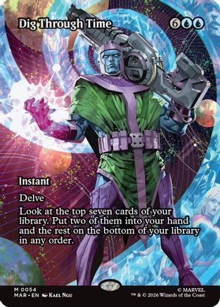 Dig Through Time (Borderless) [Marvel Universe: Eternal-Legal]