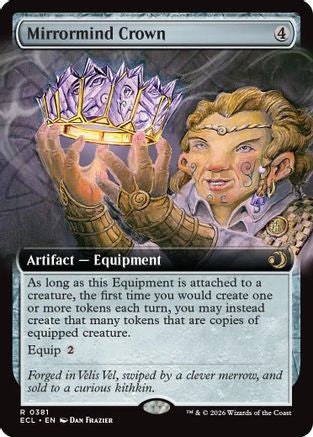 Mirrormind Crown (Extended Art) [Lorwyn Eclipsed]
