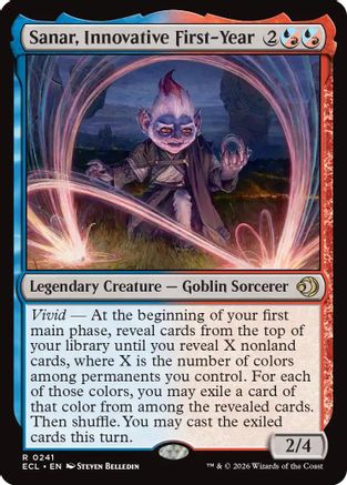 Sanar, Innovative First-Year [Lorwyn Eclipsed]