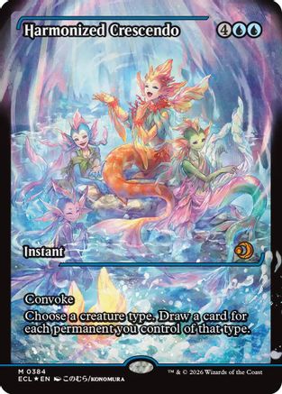 Harmonized Crescendo (0384) (Showcase) [Lorwyn Eclipsed]
