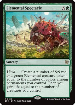 Elemental Spectacle [Lorwyn Eclipsed Commander]