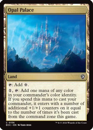 Opal Palace [Lorwyn Eclipsed Commander]