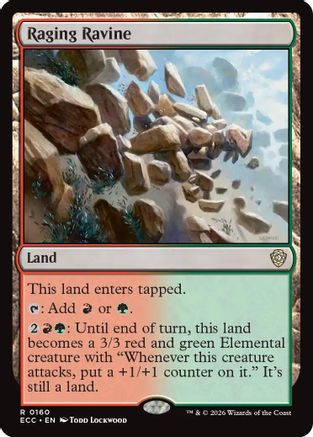 Raging Ravine [Lorwyn Eclipsed Commander]