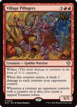 Village Pillagers [Lorwyn Eclipsed Commander]