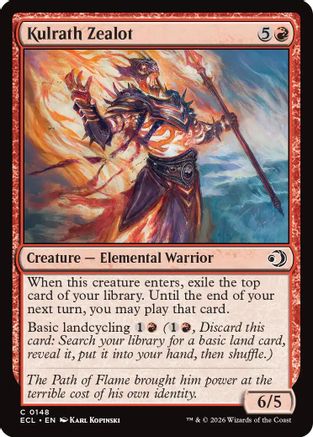 Kulrath Zealot [Lorwyn Eclipsed]