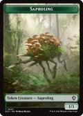 Saproling // Poison Counter Double-Sided Token [Lorwyn Eclipsed Tokens]
