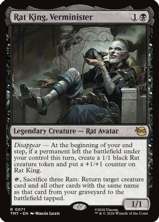 Rat King, Verminister [Teenage Mutant Ninja Turtles]
