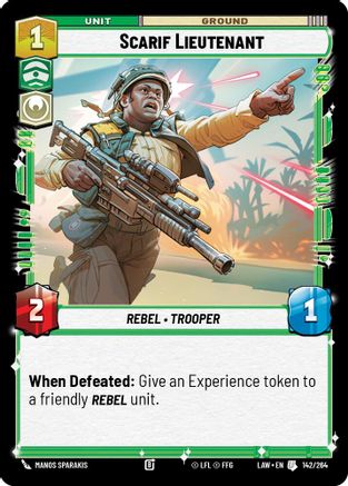 Scarif Lieutenant (142/264) (142/264) [A Lawless Time]