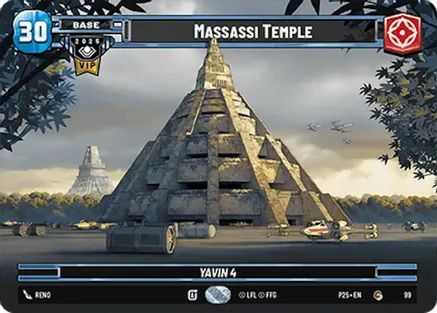 Massassi Temple (99) (Galactic Championship VIP) (99) [Organized Play Promos]