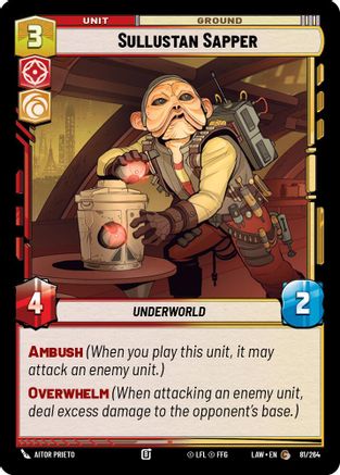 Sullustan Sapper (81/264) (81/264) [A Lawless Time]
