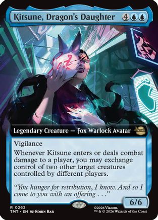 Kitsune, Dragon's Daughter (Extended Art) [Teenage Mutant Ninja Turtles]