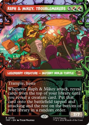 Raph & Mikey, Troublemakers (Showcase) [Teenage Mutant Ninja Turtles]