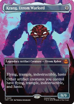 Krang, Utrom Warlord (Borderless) [Teenage Mutant Ninja Turtles]