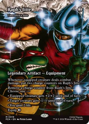 Raph's Jitte - Umezawa's Jitte (Borderless) [Teenage Mutant Ninja Turtles Eternal-Legal]