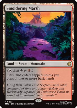 Smoldering Marsh [Teenage Mutant Ninja Turtles Commander]