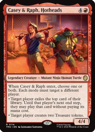 Casey & Raph, Hotheads [Teenage Mutant Ninja Turtles Commander]