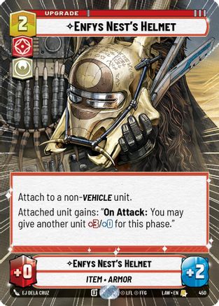 Enfys Nest's Helmet (450) (Hyperspace) (450) [A Lawless Time]