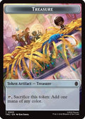 Treasure // Ninja Double-Sided Token [Teenage Mutant Ninja Turtles Commander Tokens]