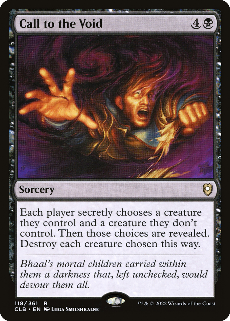 Call to the Void [Commander Legends: Battle for Baldur's Gate]
