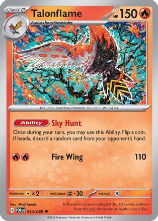 Talonflame (014/088) [Mega Evolution: Perfect Order]