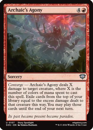 Archaic's Agony [Secrets of Strixhaven]