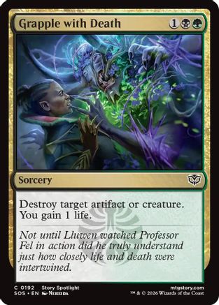 Grapple with Death [Secrets of Strixhaven]