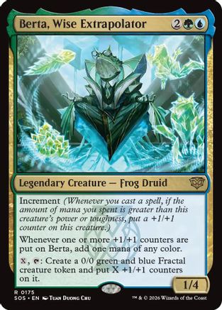 Berta, Wise Extrapolator [Secrets of Strixhaven]