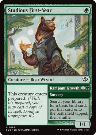 Studious First-Year [Secrets of Strixhaven]