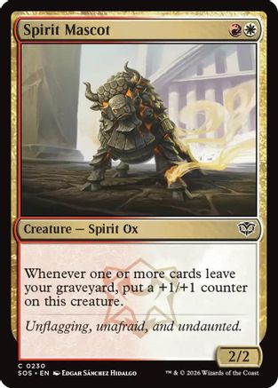 Spirit Mascot [Secrets of Strixhaven]