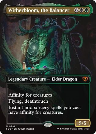 Witherbloom, the Balancer (Borderless) [Secrets of Strixhaven]