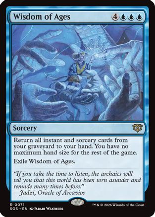 Wisdom of Ages [Secrets of Strixhaven]