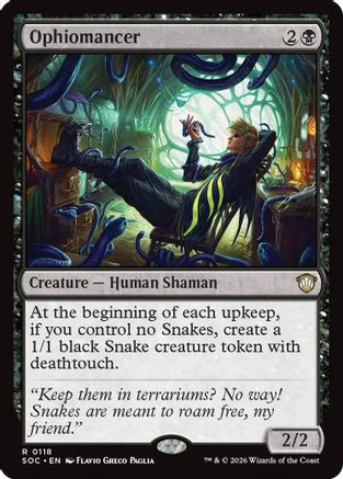 Ophiomancer [Secrets of Strixhaven Commander]