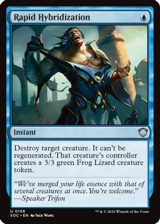Rapid Hybridization [Secrets of Strixhaven Commander]