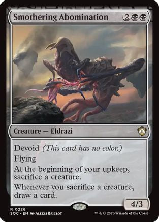 Smothering Abomination [Secrets of Strixhaven Commander]
