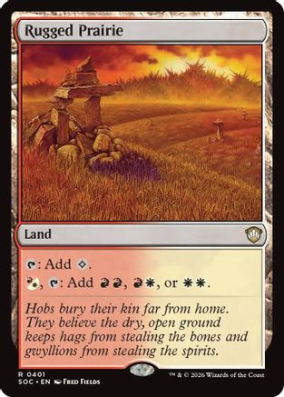 Rugged Prairie [Secrets of Strixhaven Commander]