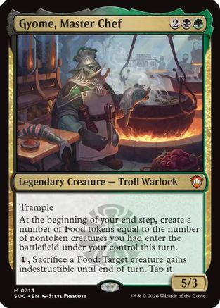 Gyome, Master Chef [Secrets of Strixhaven Commander]